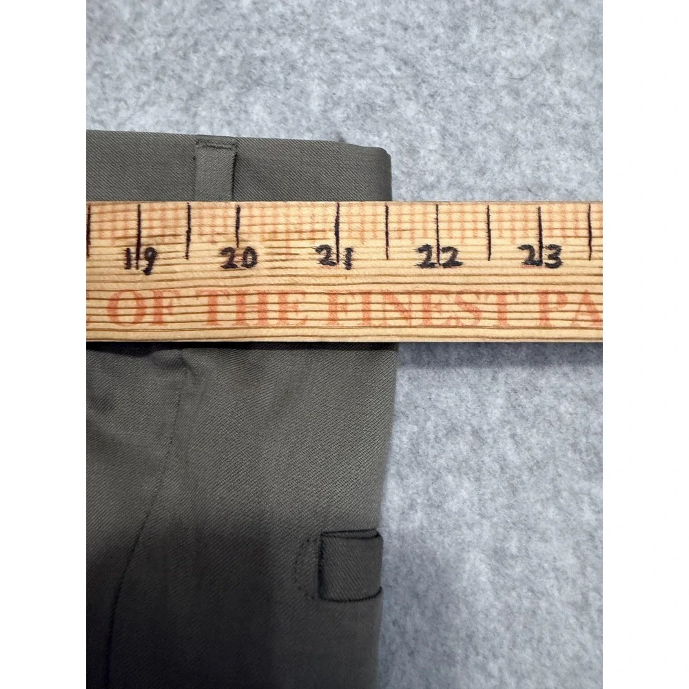 Gianfranco Ruffini Manzini Suit Mens 48L 44x32 Brown Wool‎ 2 Piece Jacket Pants